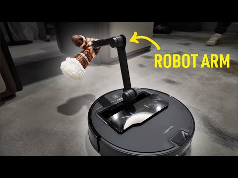 Roborock’s Saros Z70 Comes With a Foldable Robotic Arm